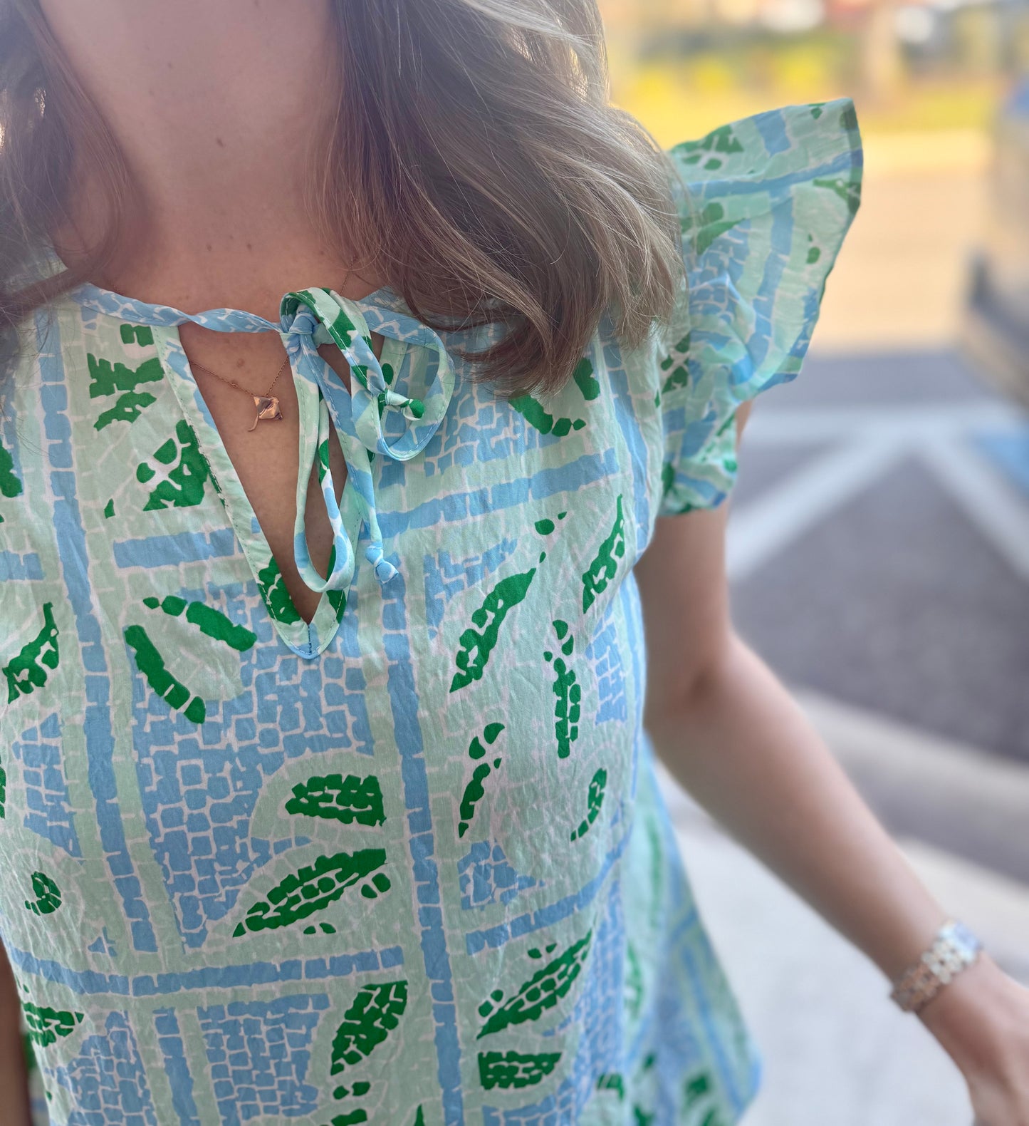 Mary Square Lydia Top