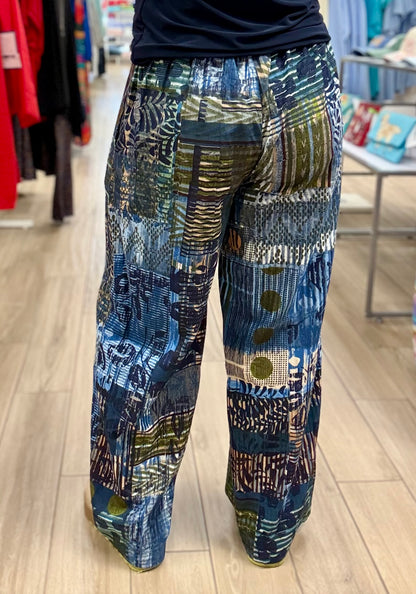 Orientique Isfahan Print Corduroy Pant