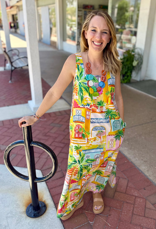 Prosperina PA3375D Grenada San Juan Maxi Dress