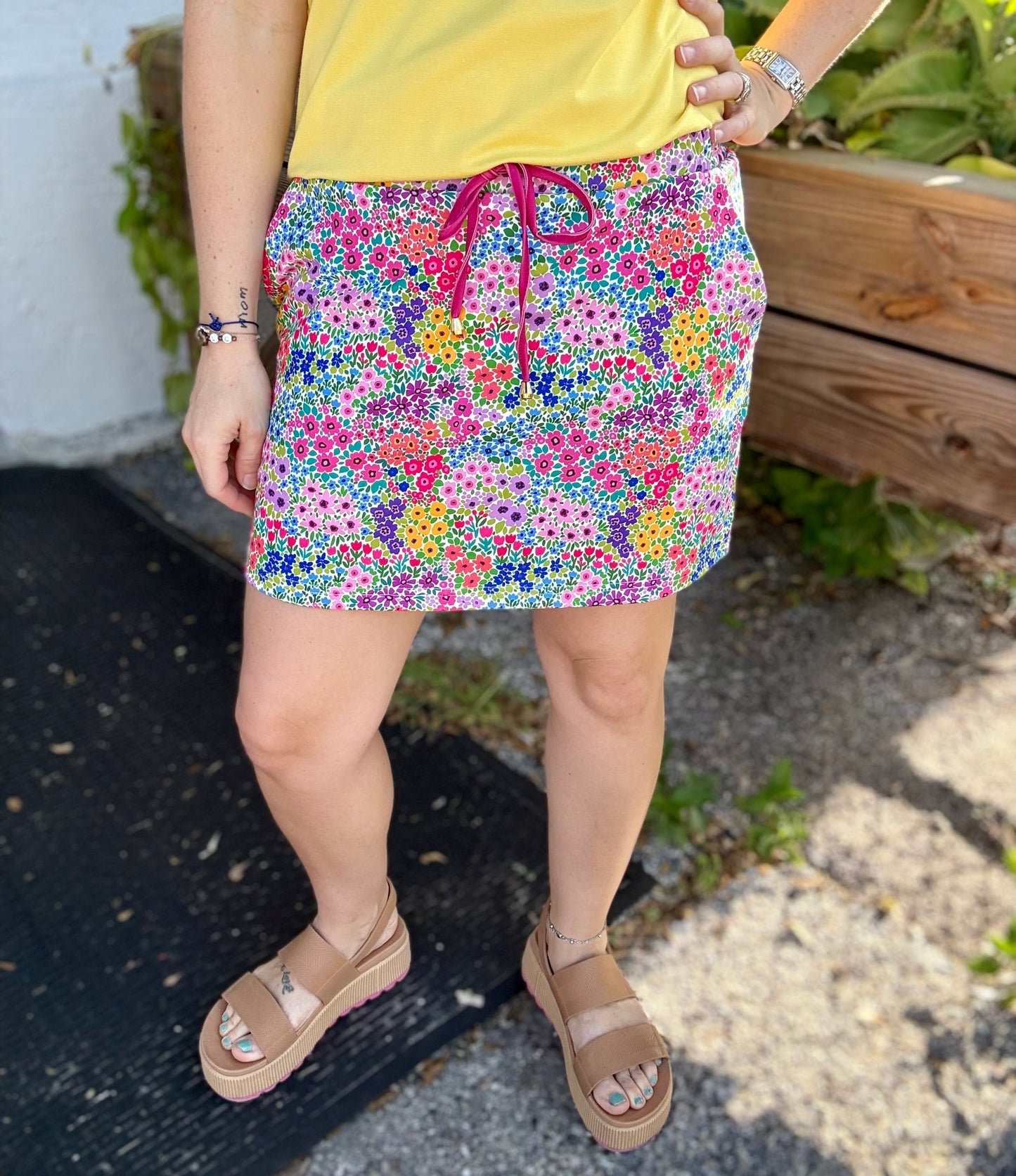 Jess Lea Print Skort