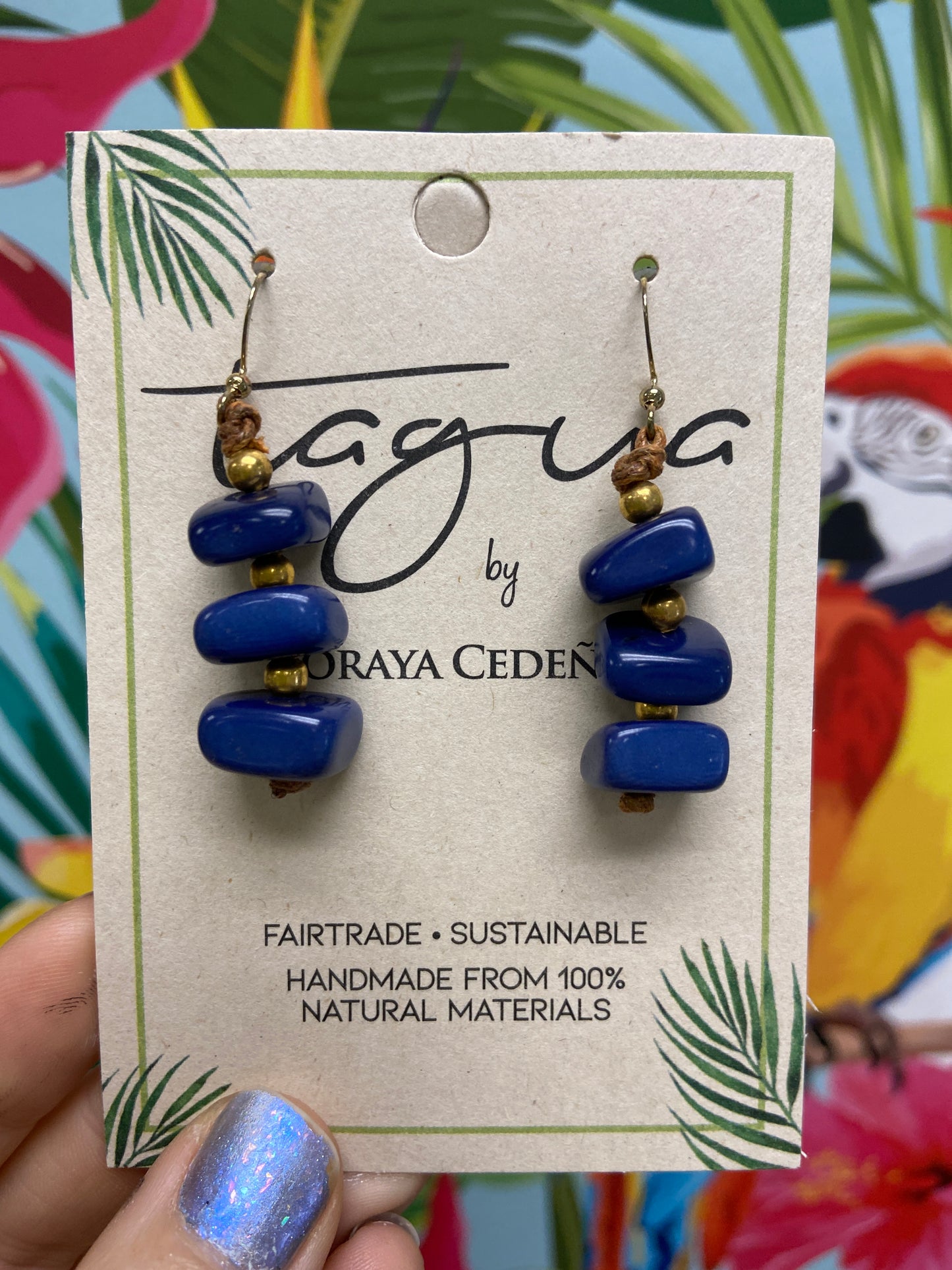 Tagua Zoraida Earring