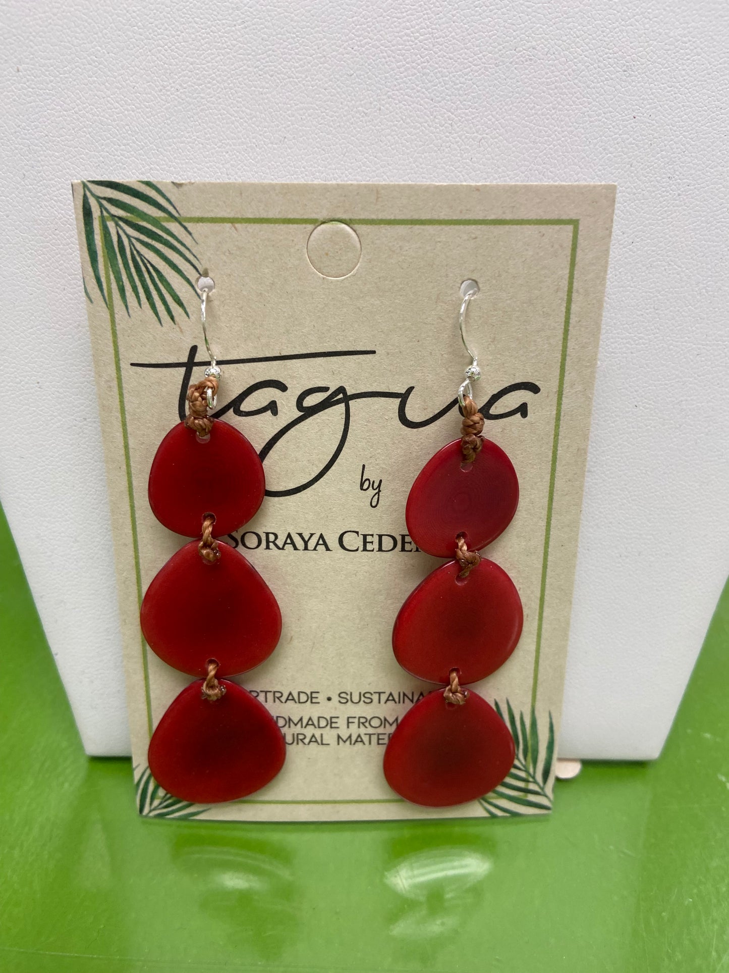 Tagua Bali Earring