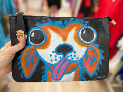 Jackie Ludtke Painted Dog Bags