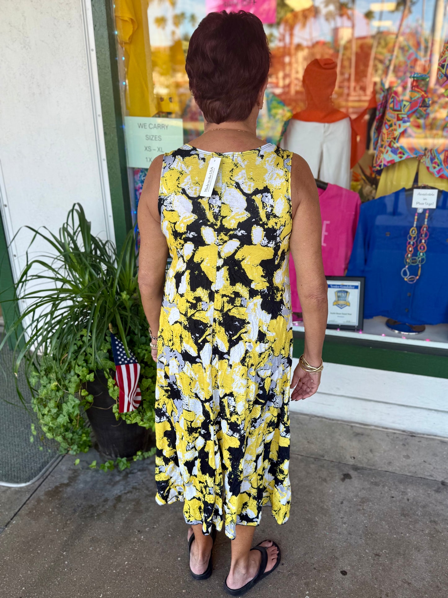 Vine Street 534 Print Dress