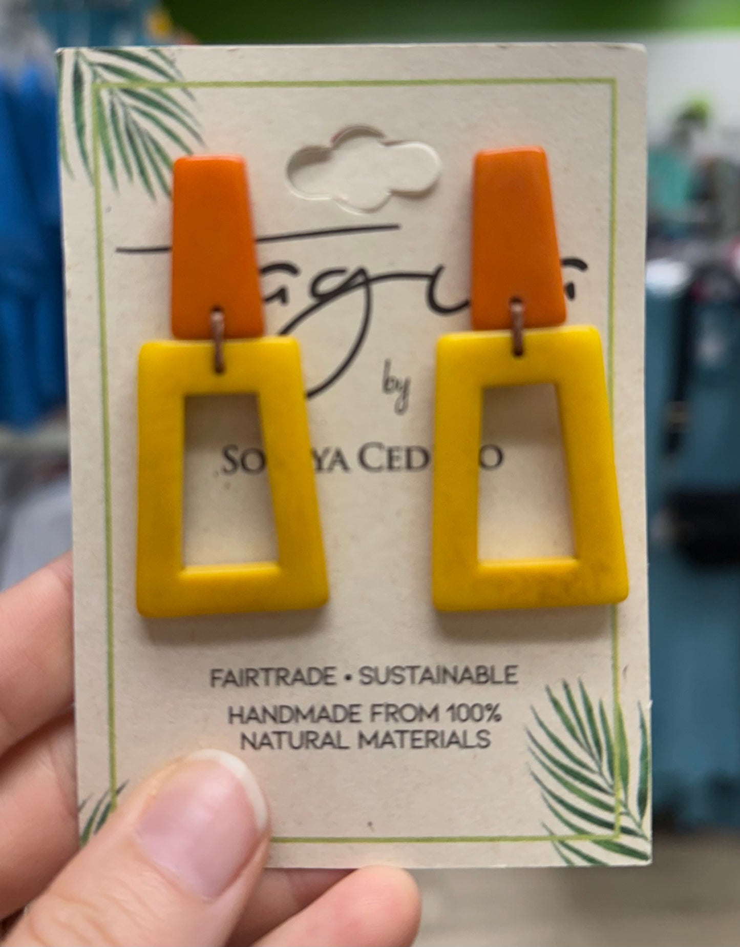 Tagua Danielle Earring