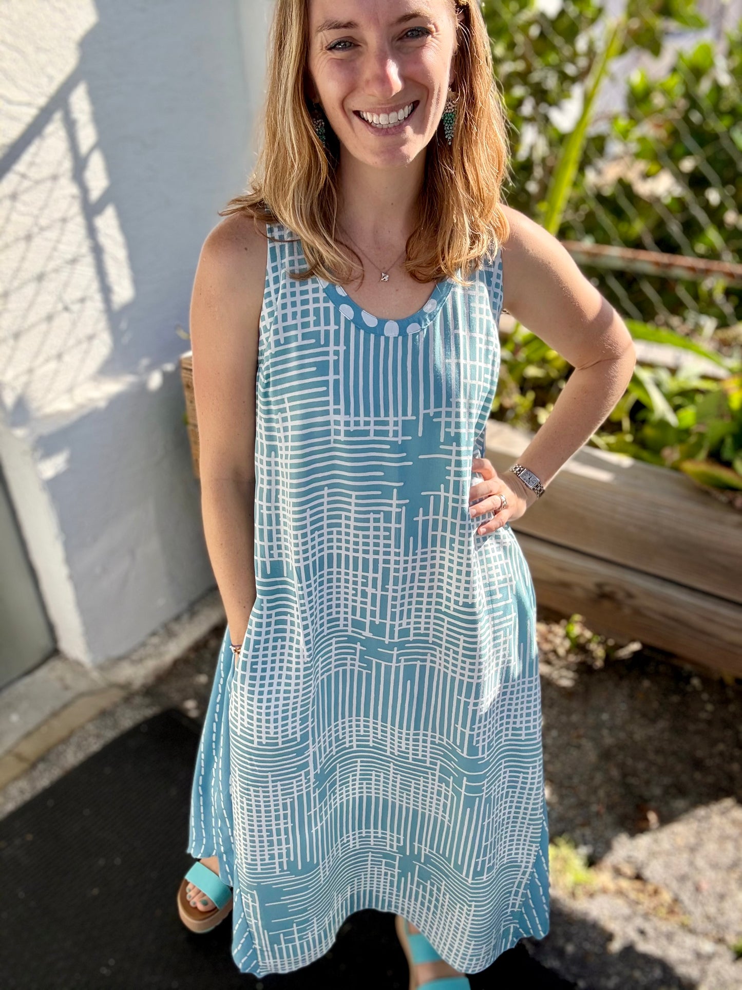 Iguana AR Side Stripe Dress
