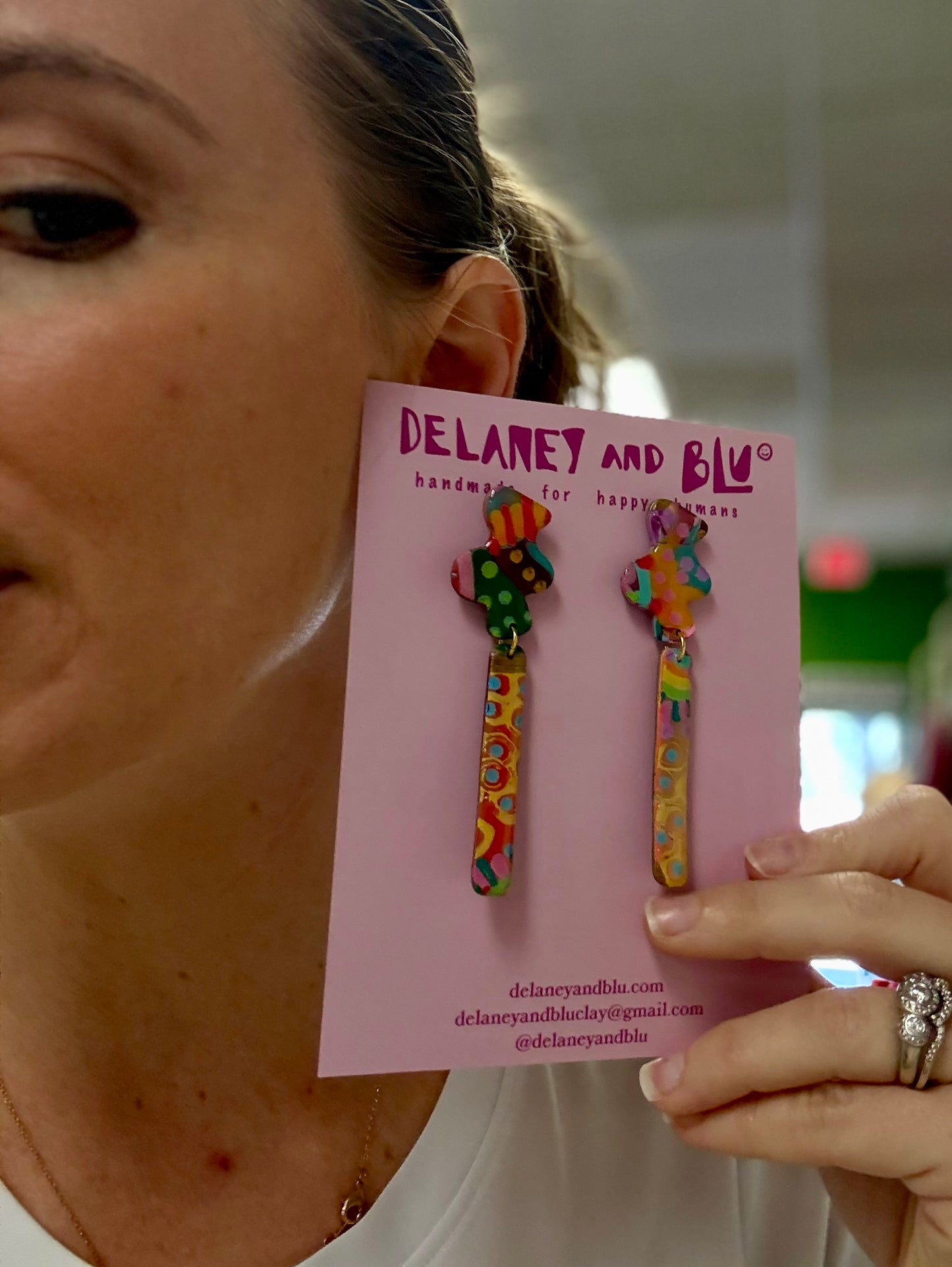 Delaney & Blue Earrings