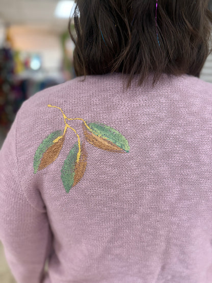 Peg Painted Rose Sweater