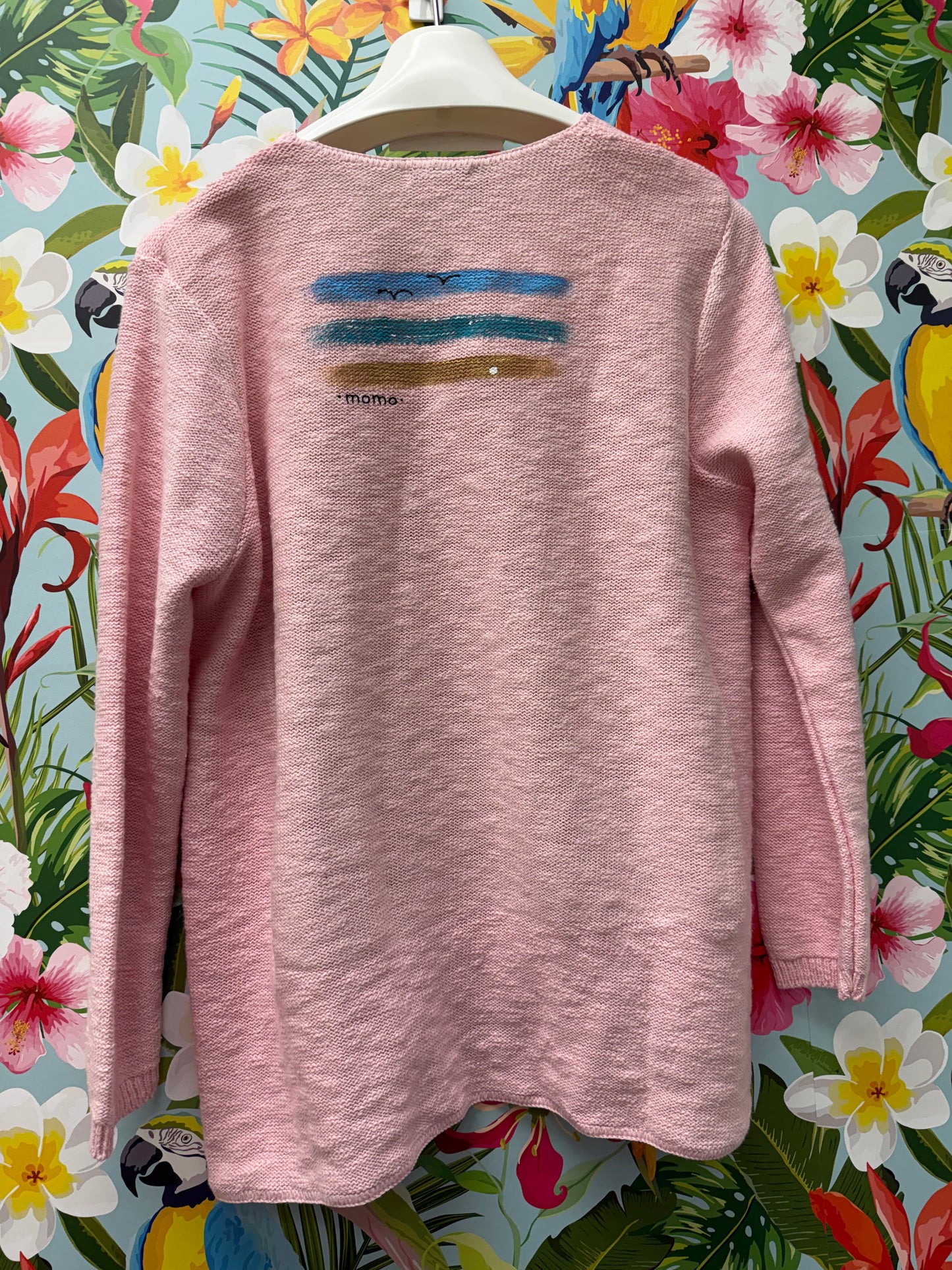MoMo Sweater - Pastel Sand Dollar