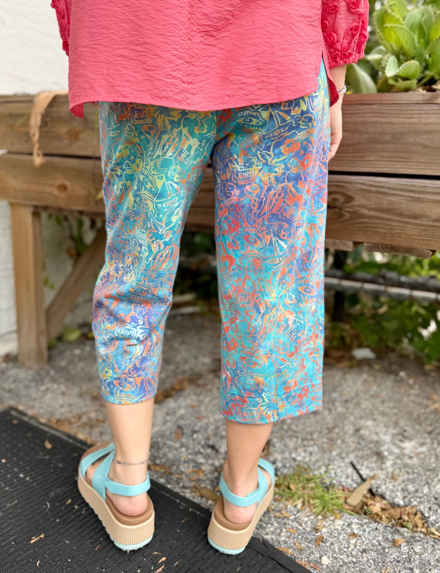 Rum Reggae RR126 Cotton Capri