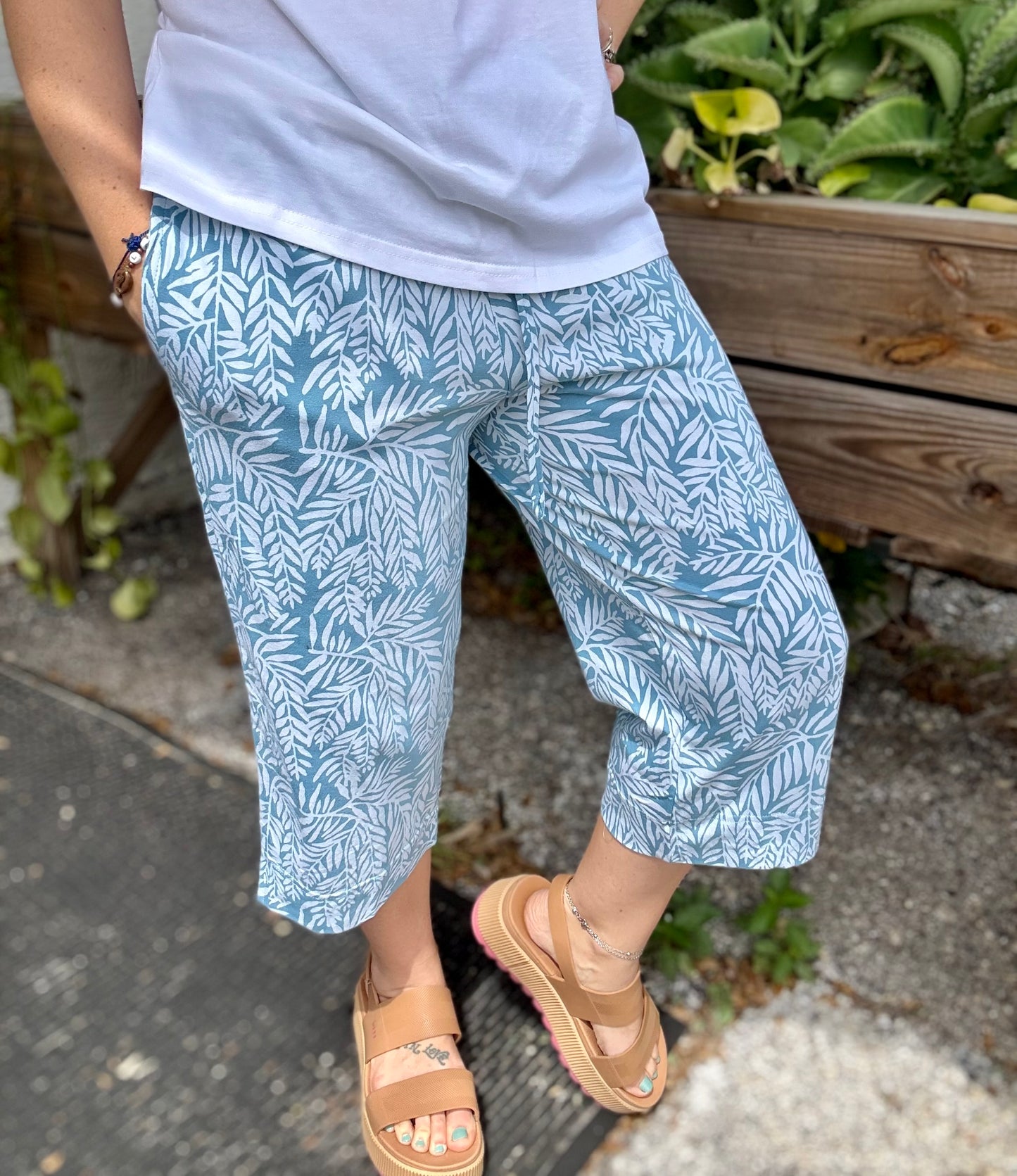 Rum Reggae RR126 Cotton Capri