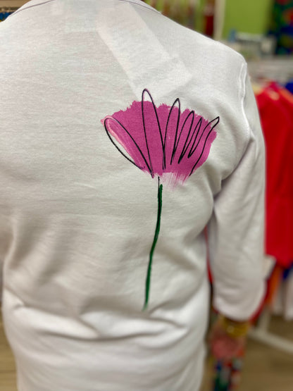 Victoria Painted Tulips Top