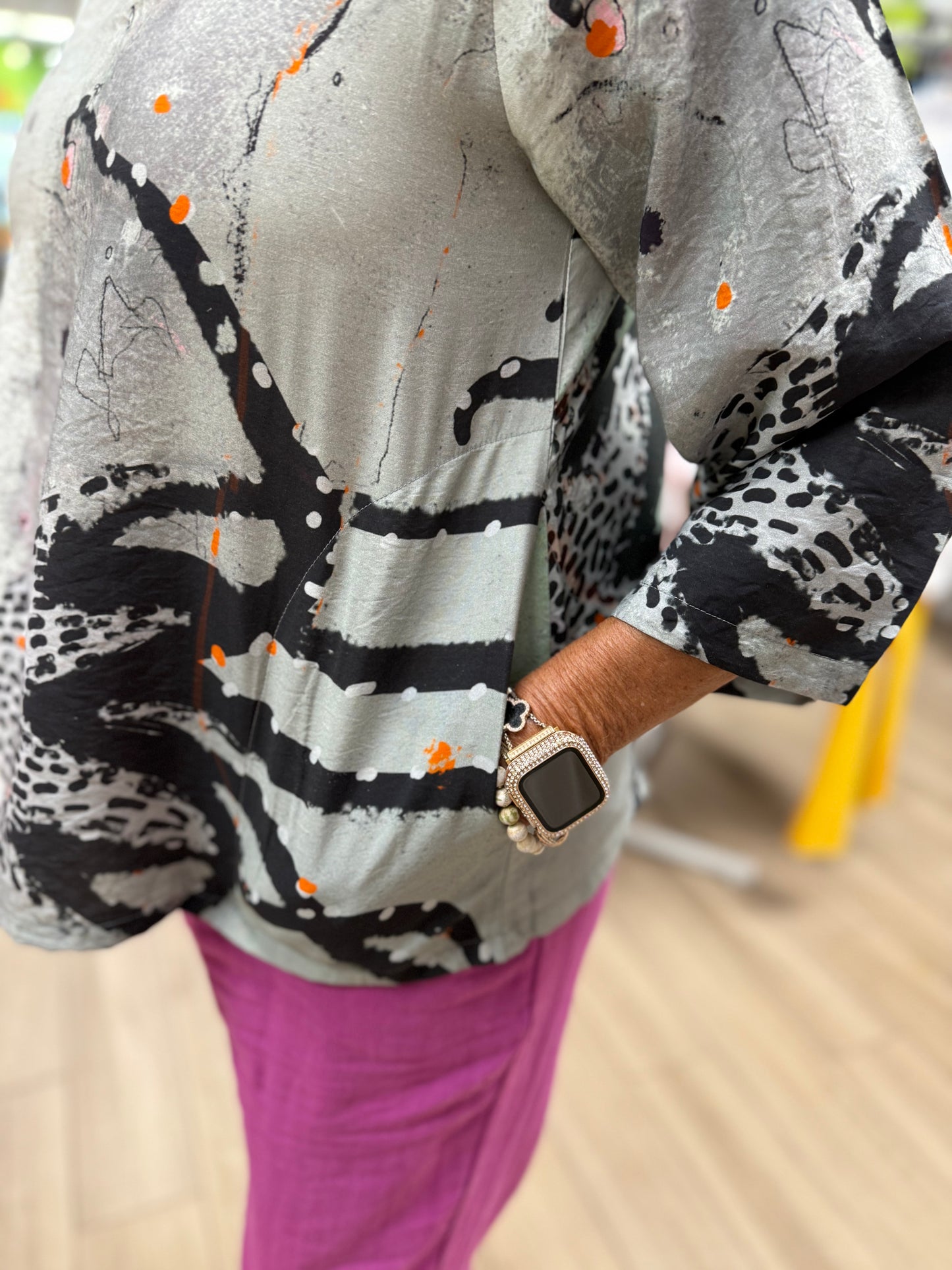 3 Potato 24HTP Cowl Neck Top