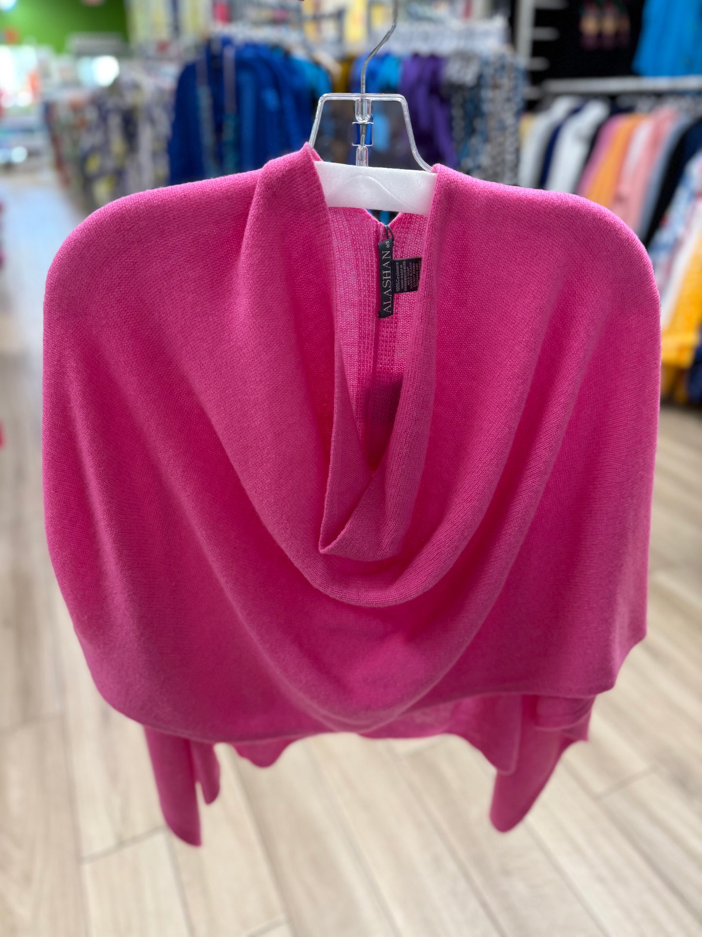 Alashan LS1346 Cashmere Poncho Topper