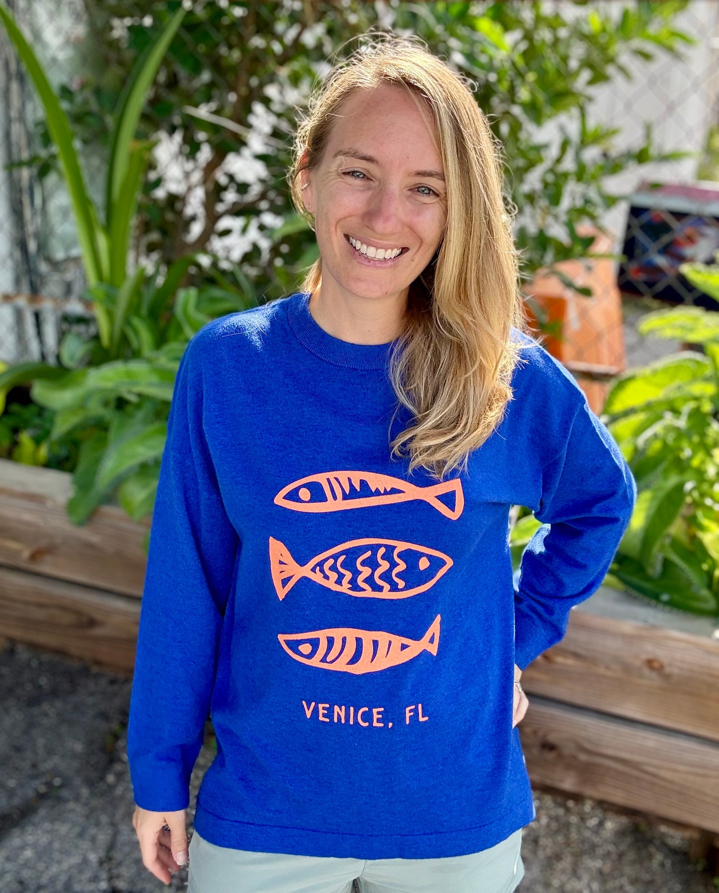 Boat Well Venice Fish Trio Sweatshirt