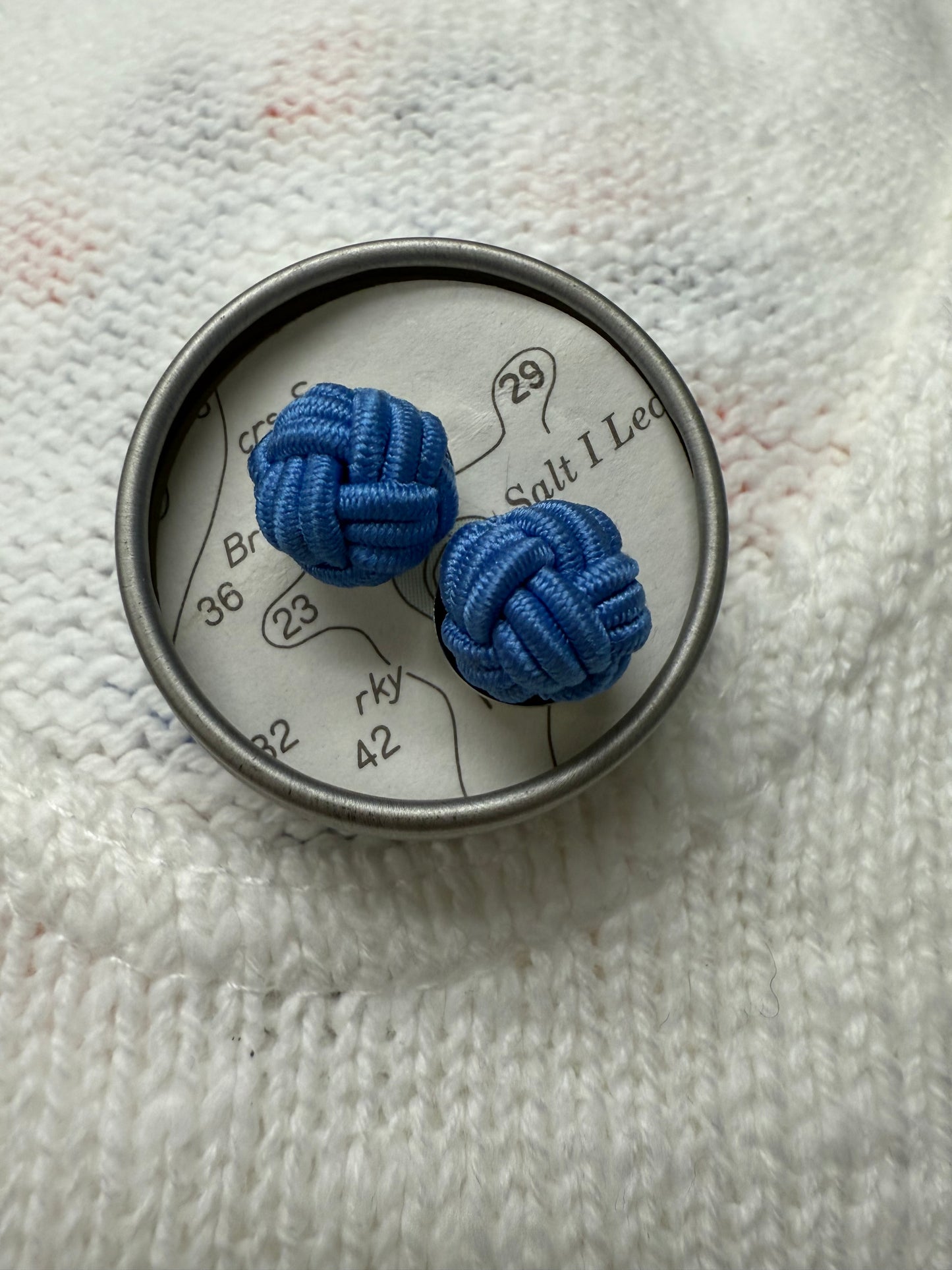 Patsy Kane Nautical Monkey Fist Earring