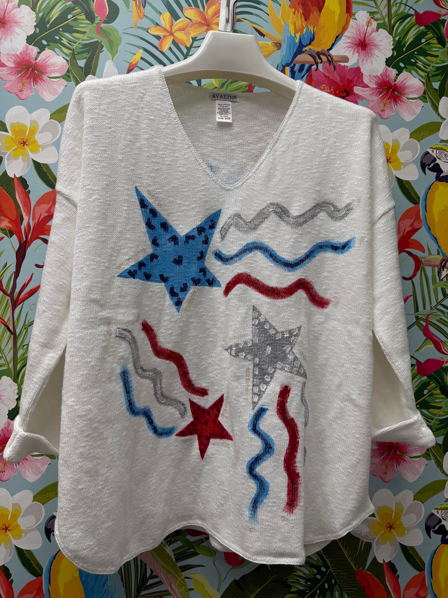 MoMo Sweater - Patriotic Pop