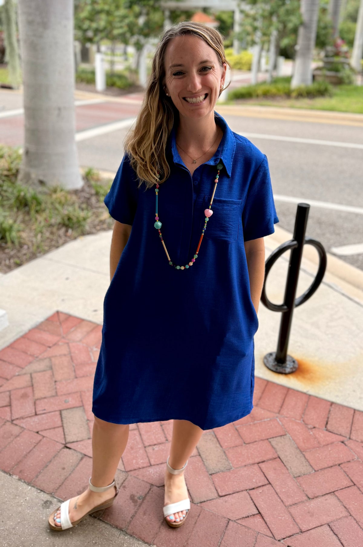 Pixi + Ivy Ellie Collared Dress