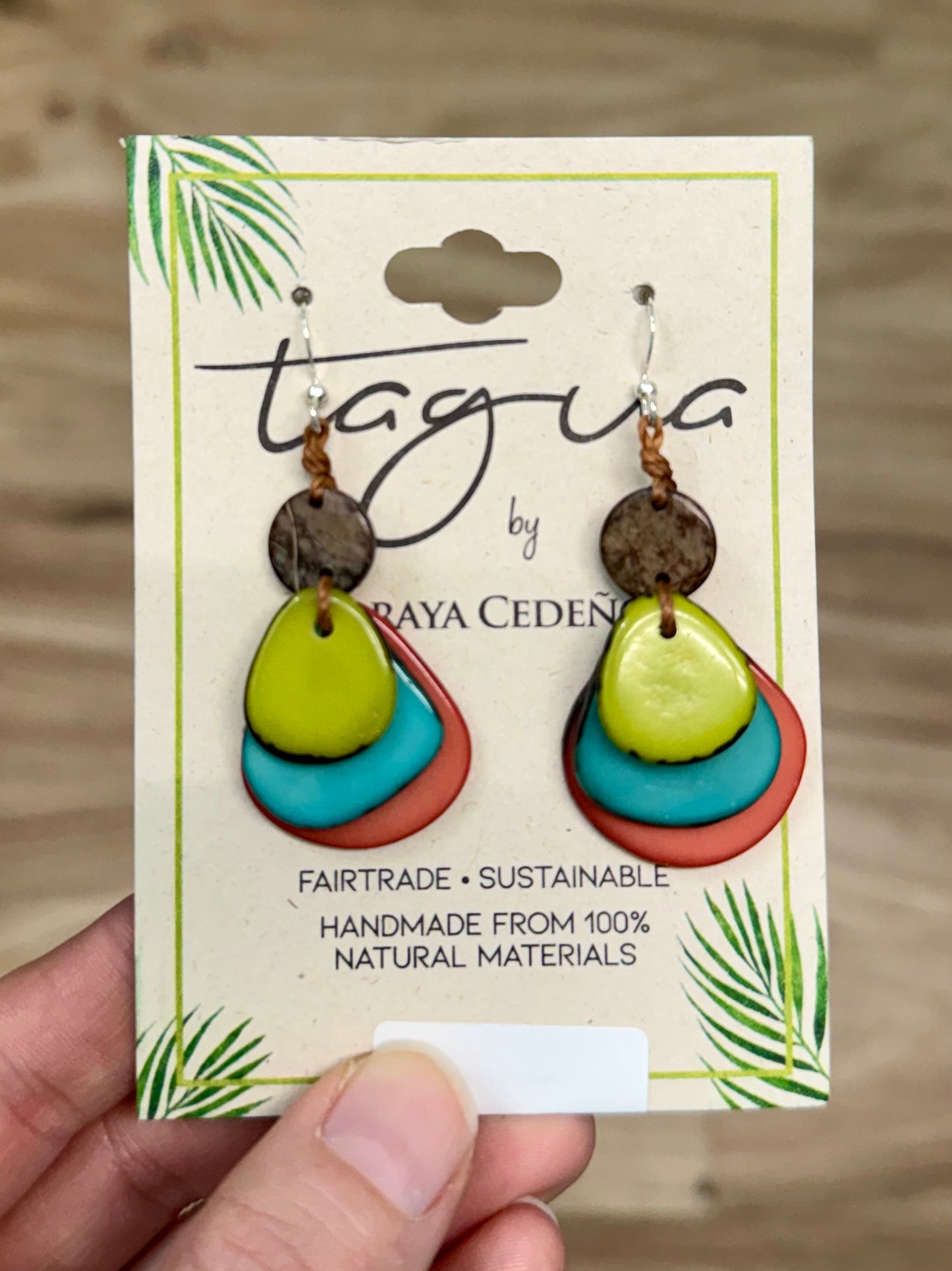 Tagua Maia Earring