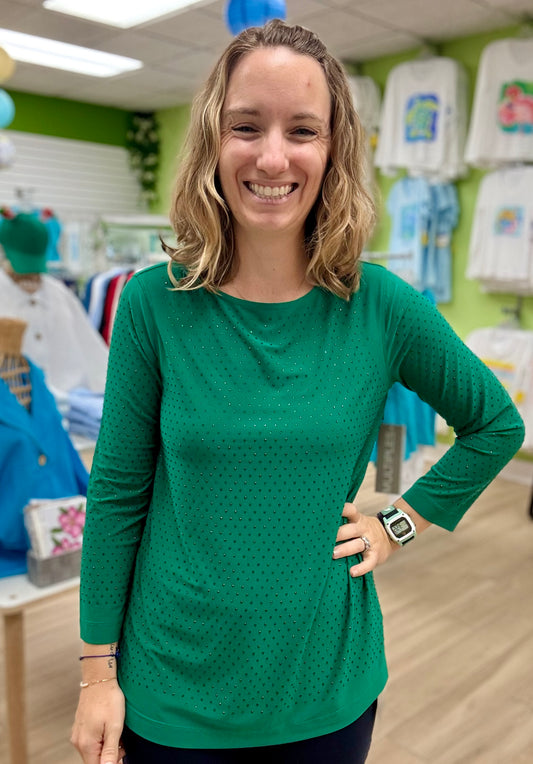 Multiples M45602TM Shimmer Top