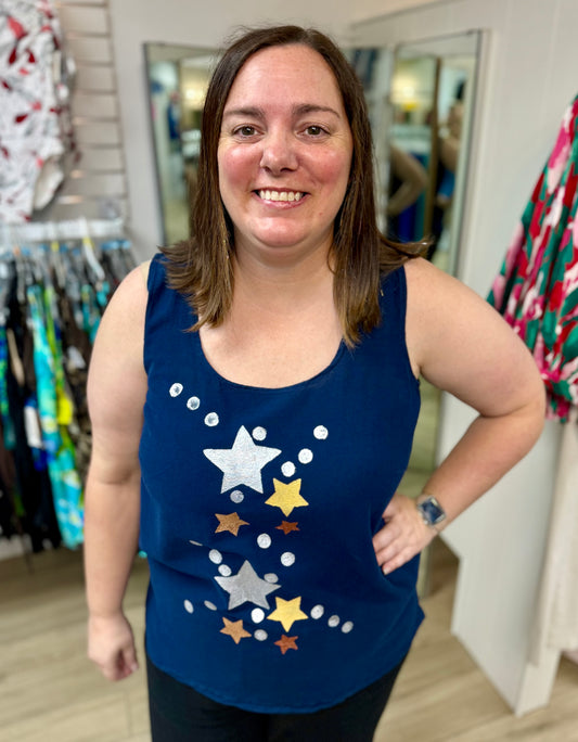 Peg 19 Painted Star Tank