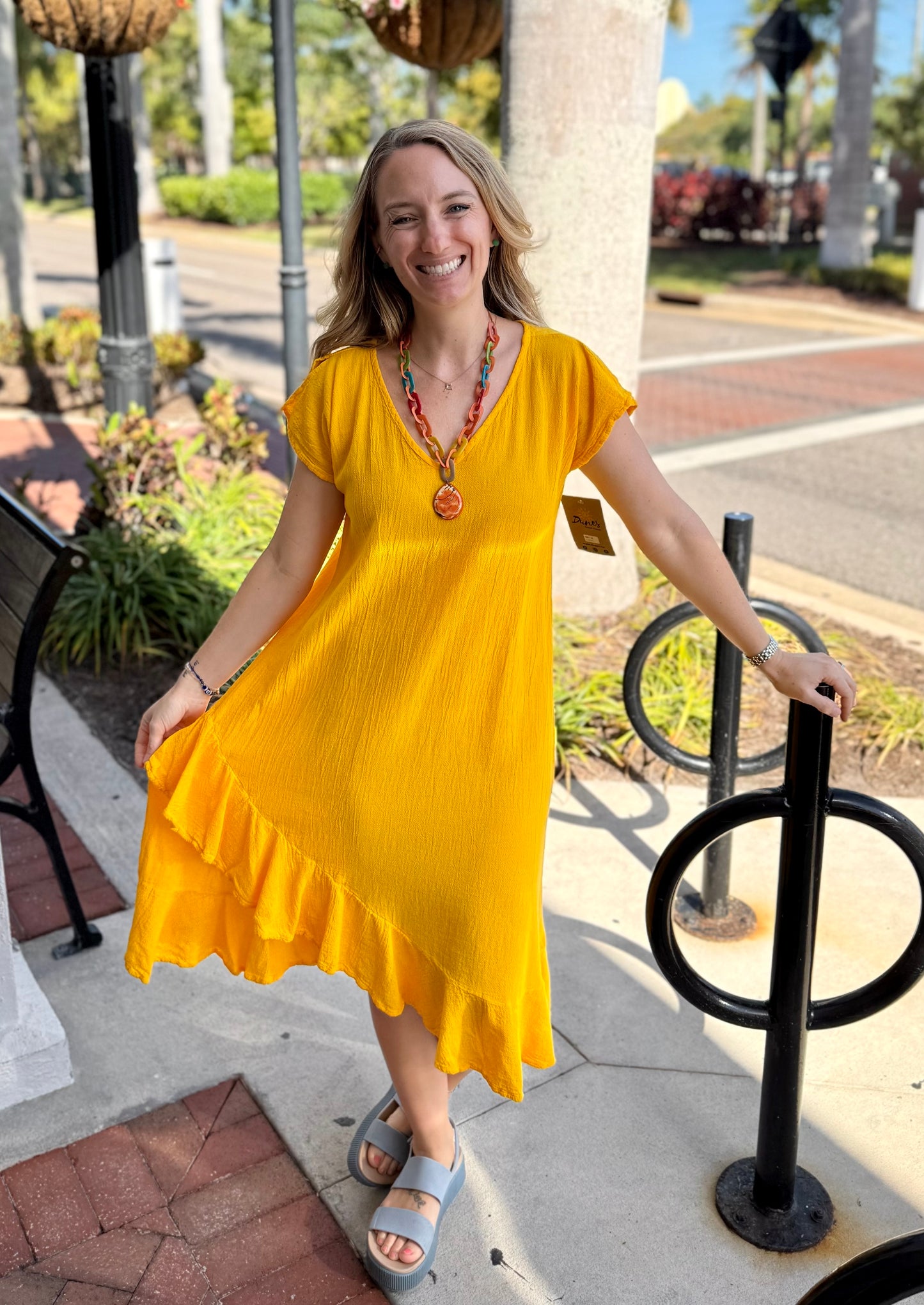 Dunes Tantalo Flutter Dress