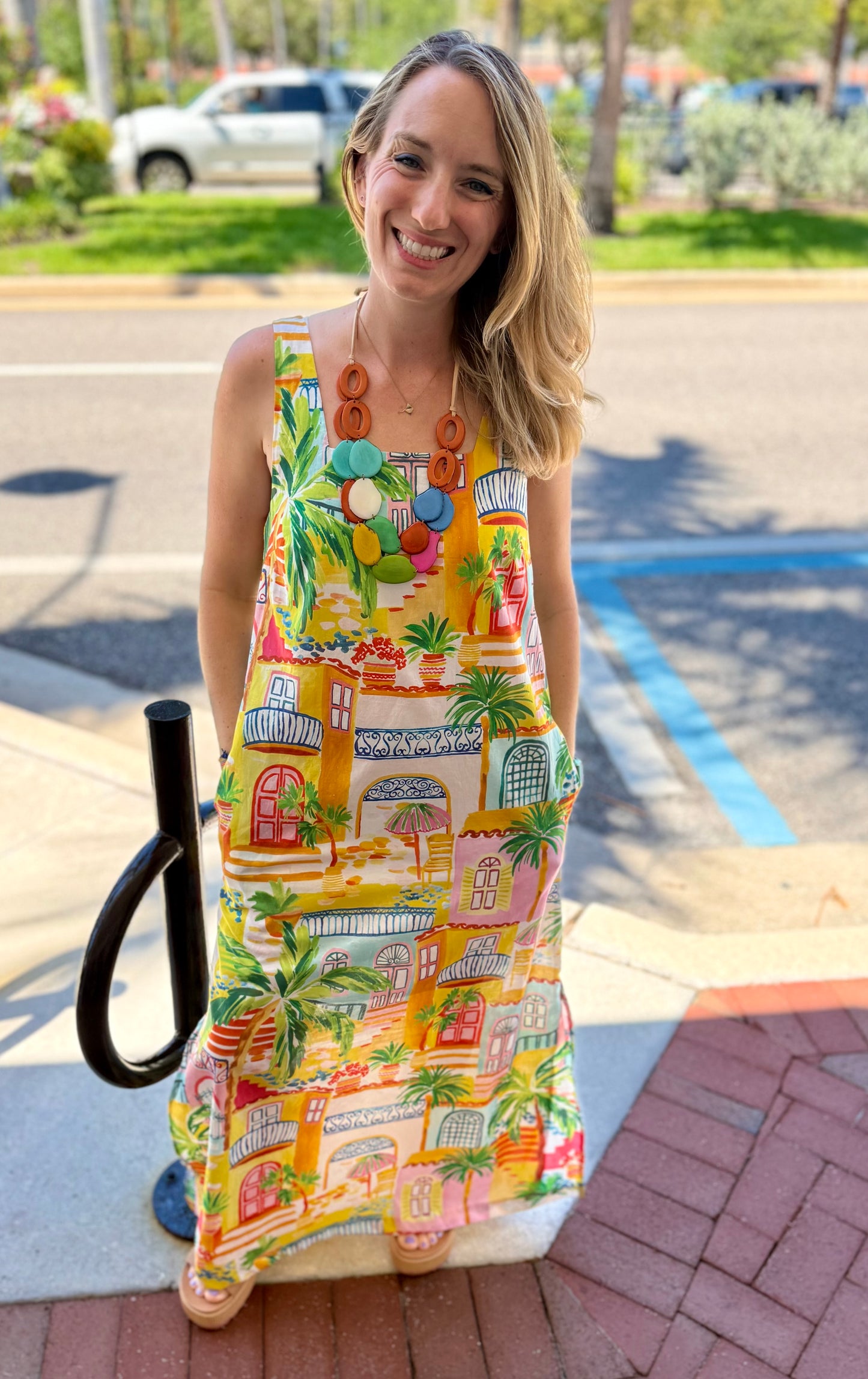 Prosperina PA3375D Grenada San Juan Maxi Dress