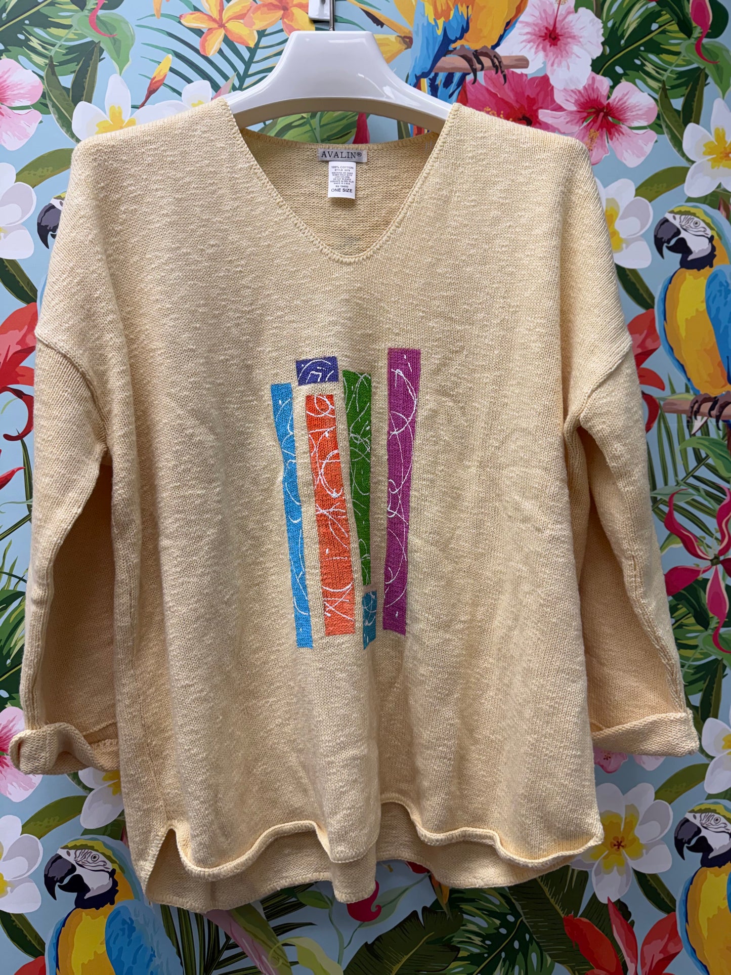 MoMo Sweater - Bright Bars