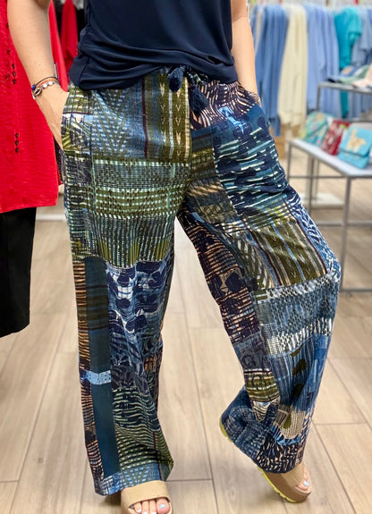 Orientique Isfahan Print Corduroy Pant