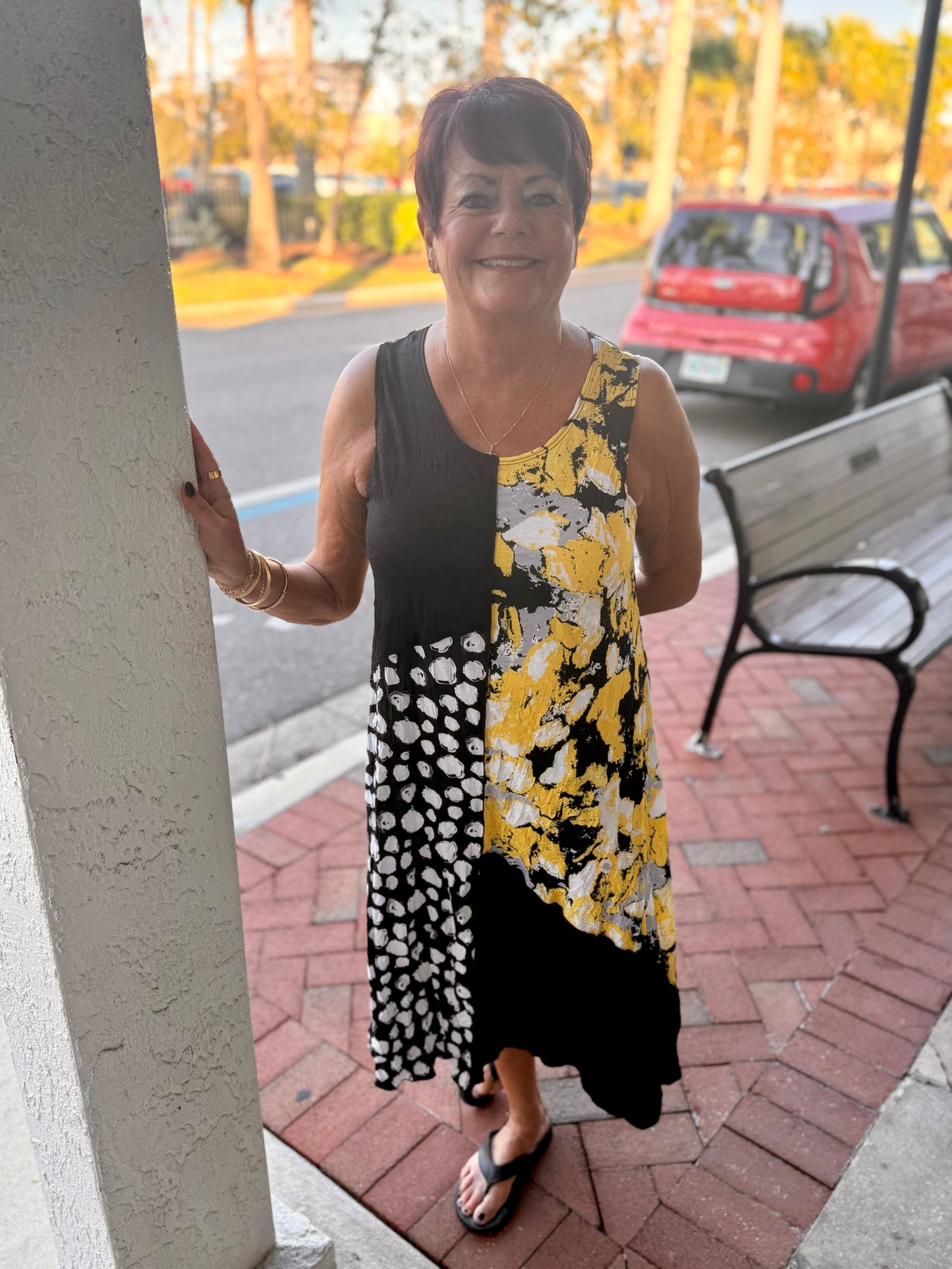 Vine Street 571 Mixed Dress