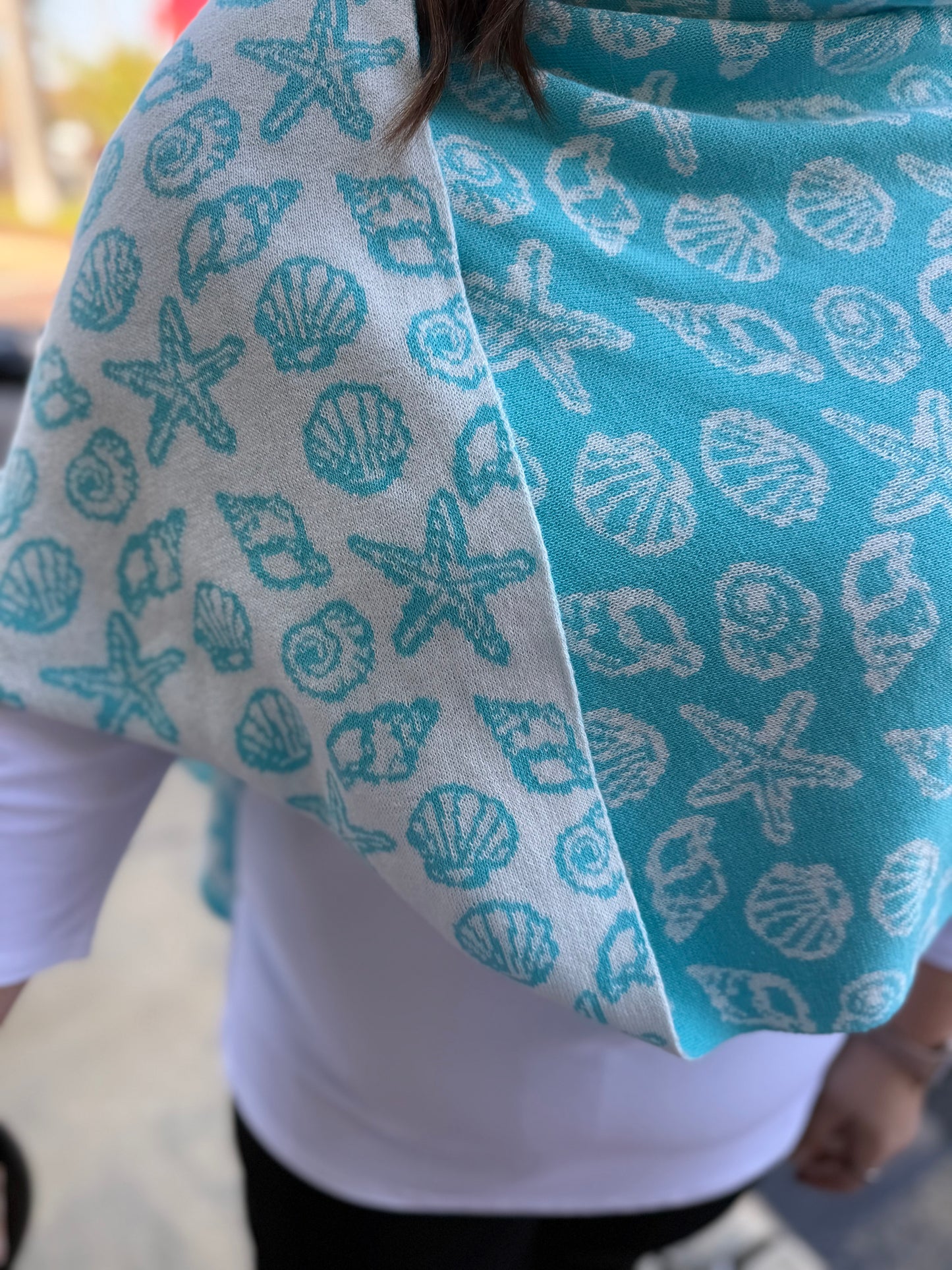 Alashan LC3098 Cotton Cashmere Shell Topper