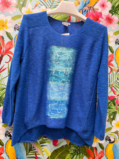 MoMo Sweater - Sea Swells