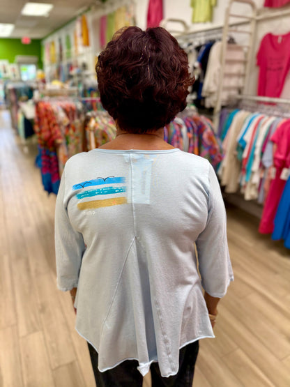 MoMo 8269 Painted Starfish Top