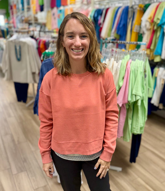 Chica-D Crop Sweatshirt