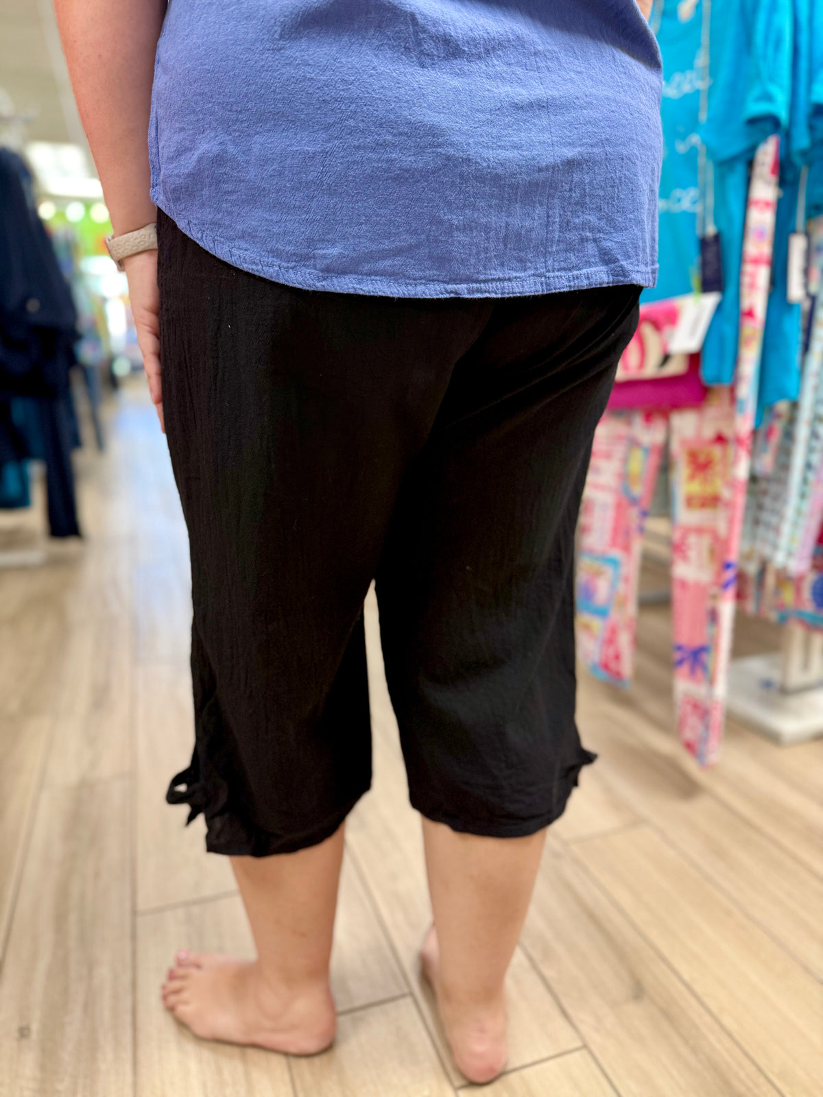 Maya Jones Side Tab Capri