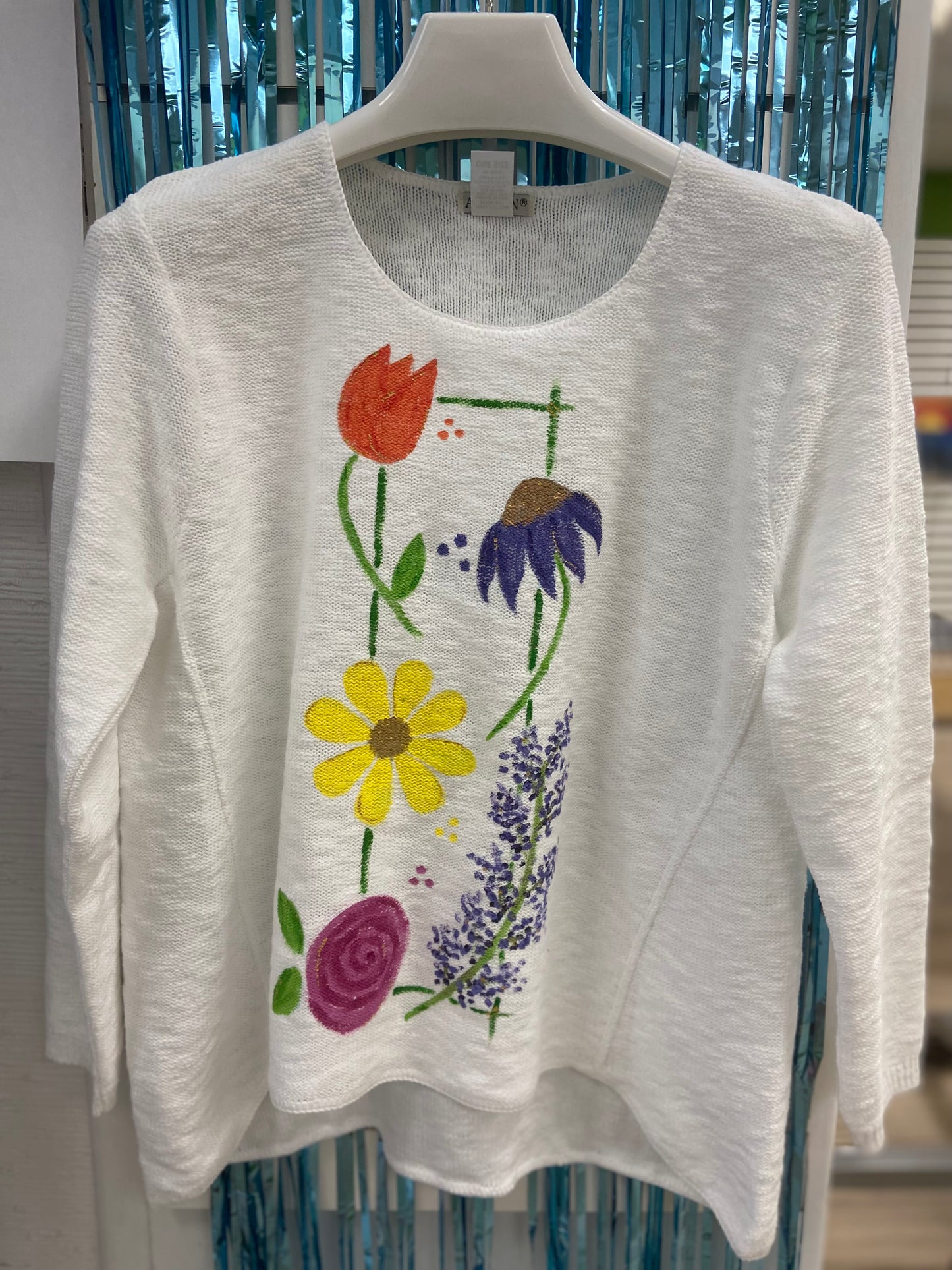 MoMo Sweater - Floral Frame