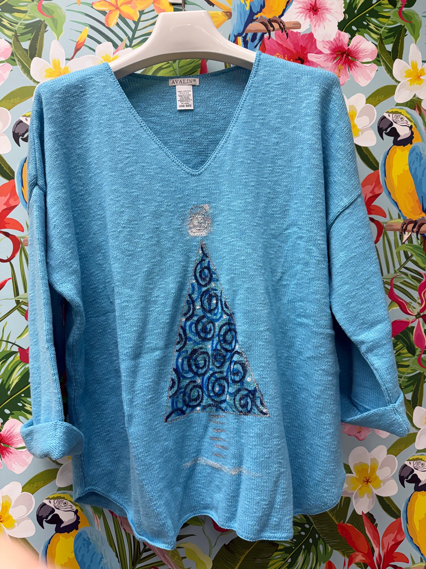 MoMo Sweater - Swirl Tree
