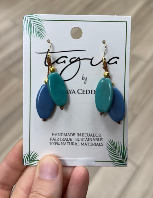 Tagua Olympia Earring