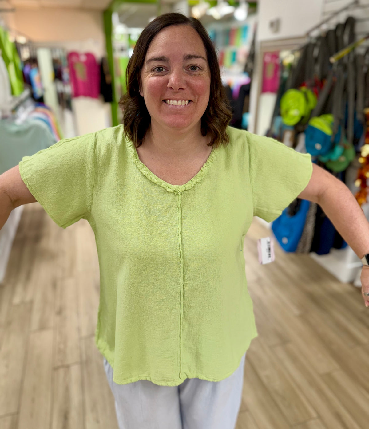 Cottonways Jan One Size Seam Top
