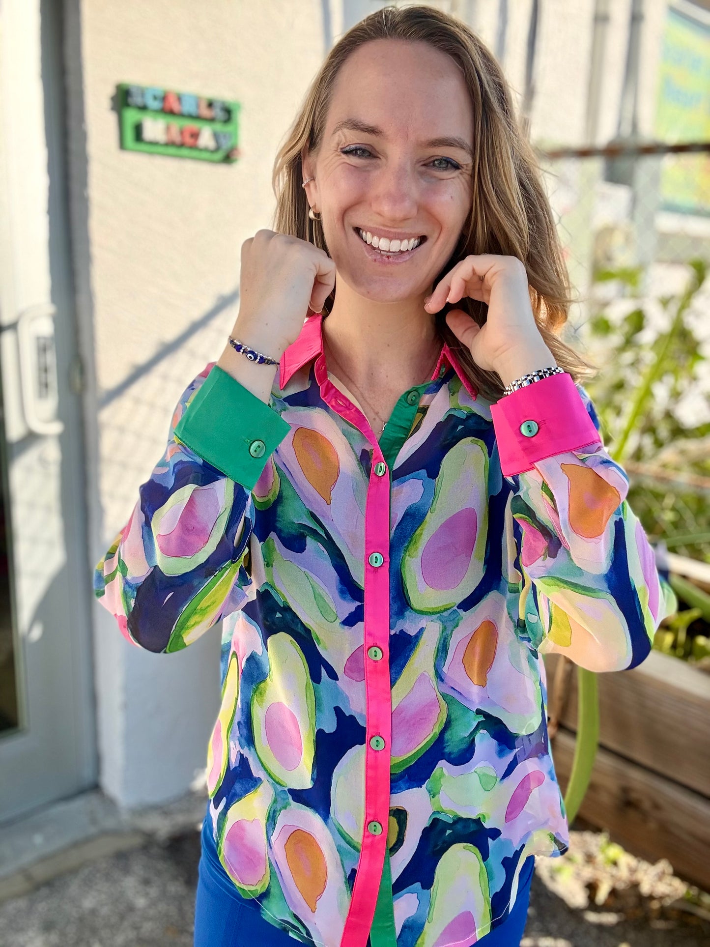 Terra T4671 Avocado Blouse Top