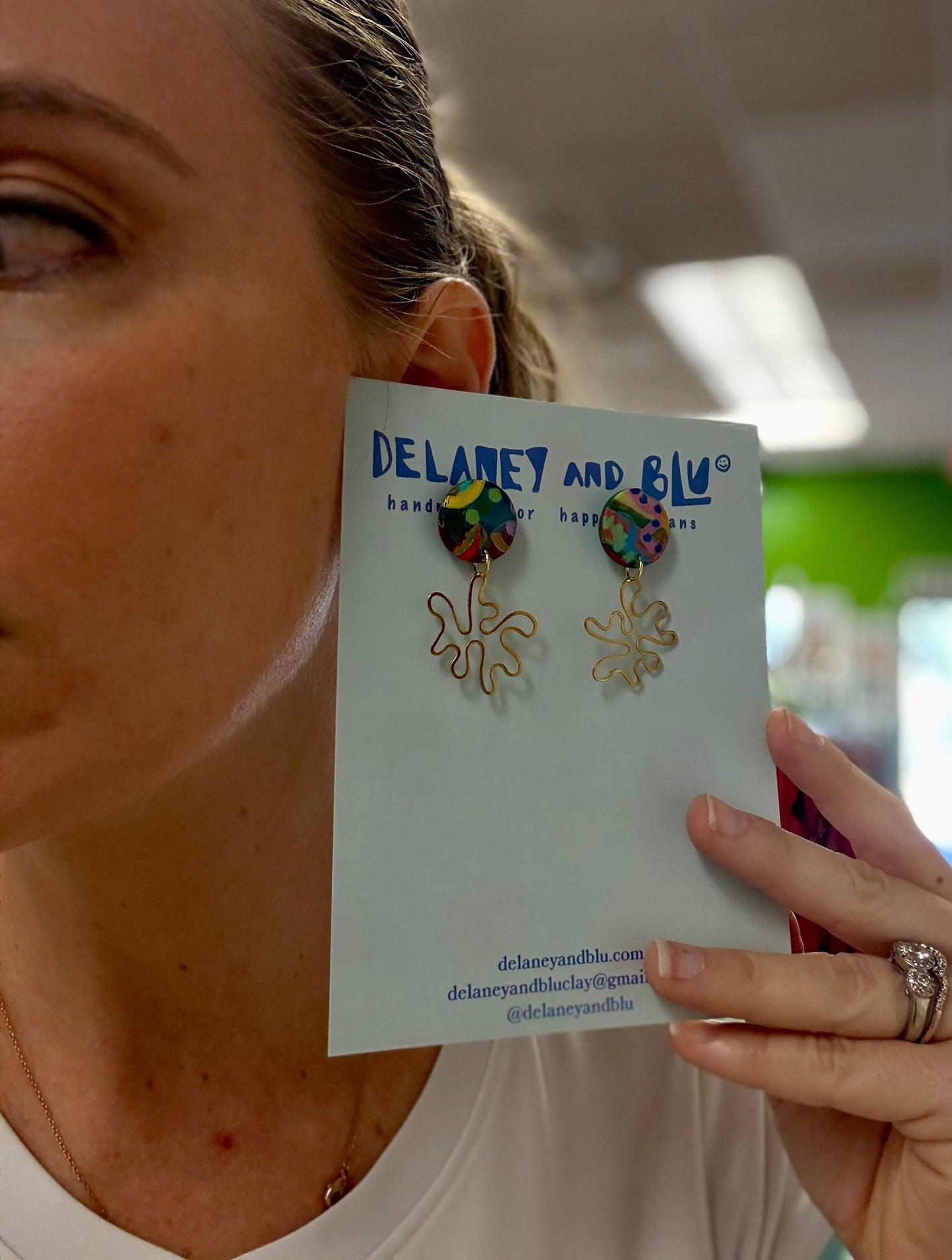 Delaney & Blue Earrings