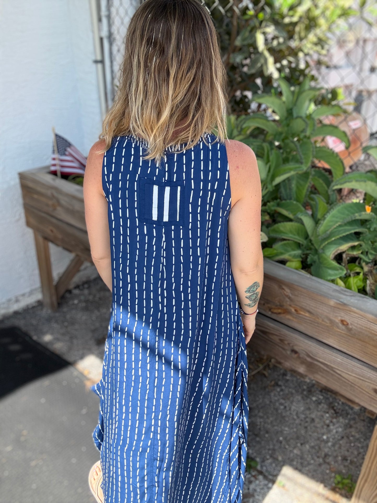 Iguana Maria Batik Maxi Dress