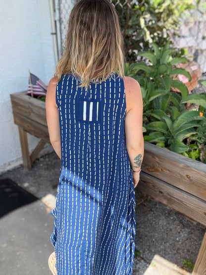 Iguana Maria Batik Maxi Dress