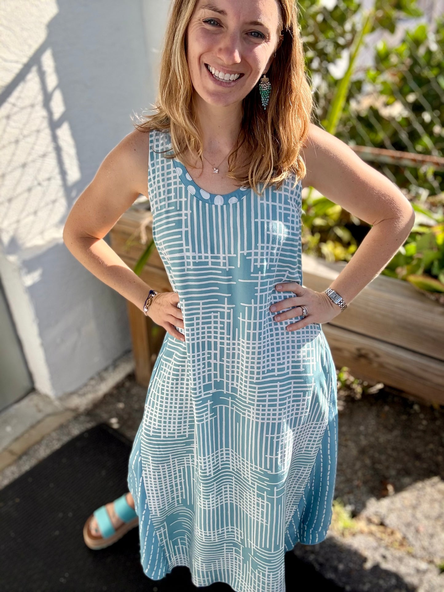 Iguana AR Side Stripe Dress