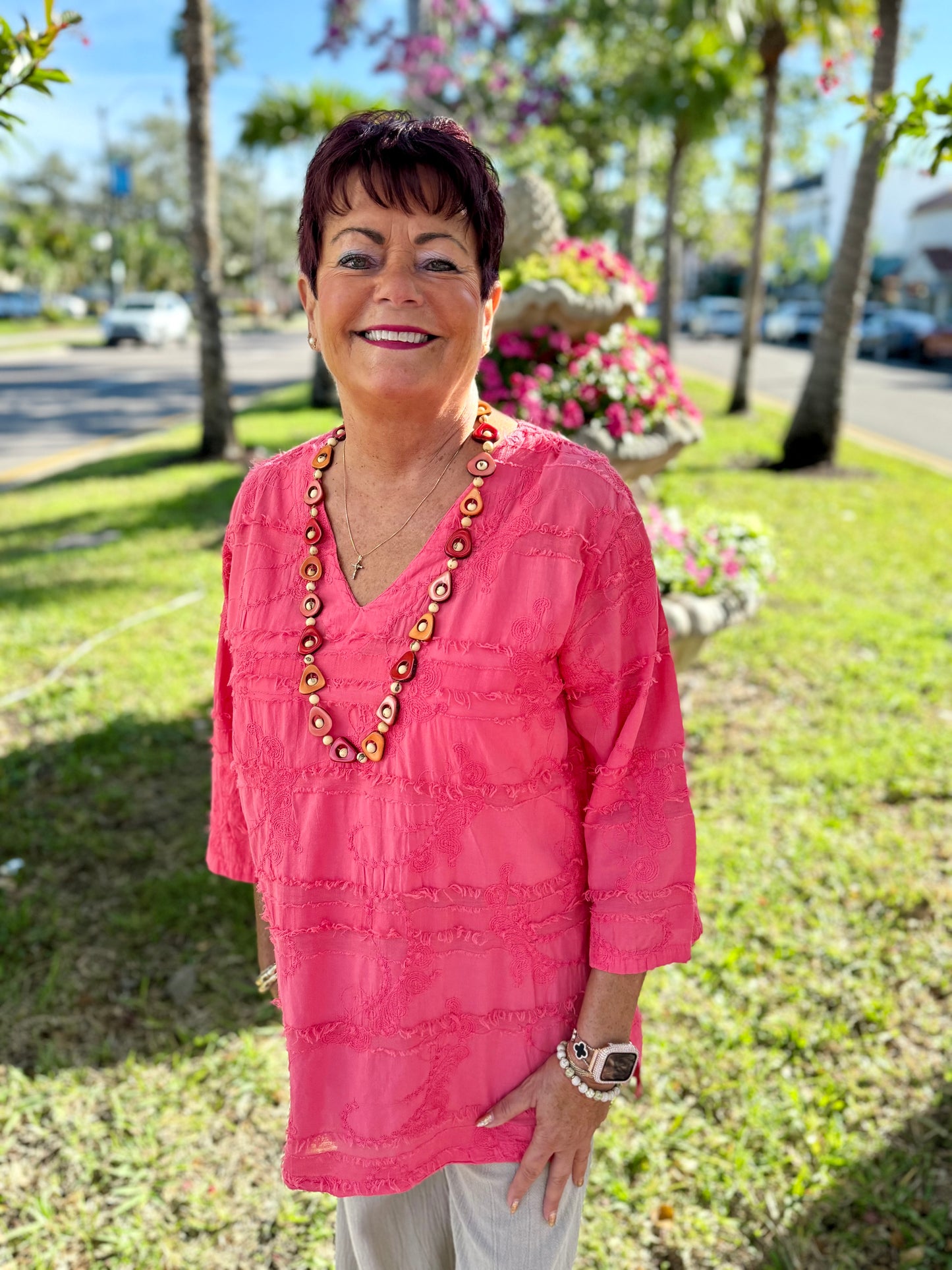 Cottonseed 390EM Tunic Top