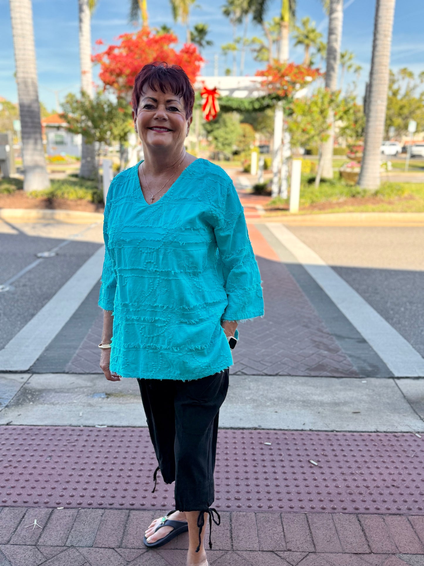 Cottonseed 390EM Tunic Top