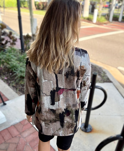 Jess & Jane Cozy Neck Top