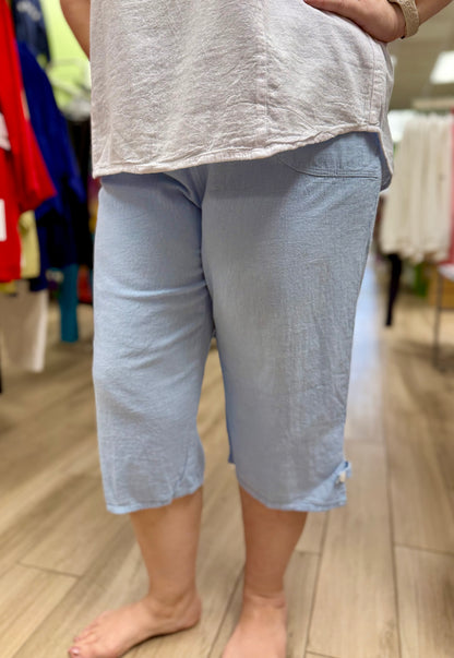 Maya Jones Side Tab Capri