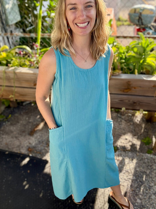 Maya Jones 1718 Midi Pocket Dress