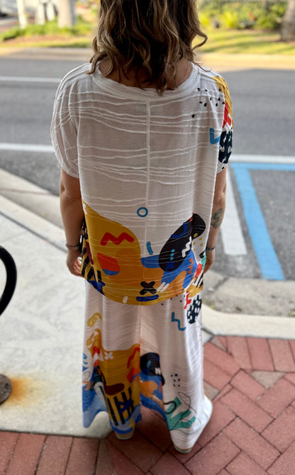 Inoah B262SM Artsy Crop Pant